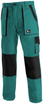 LUXY JOSEF montérkové kalhoty zeleno-černé