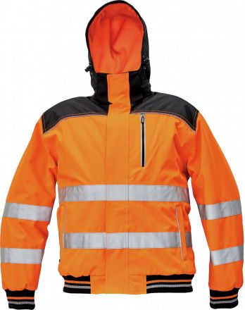 KNOXFIELD HI-VIS PILOT zimní bunda oranžová