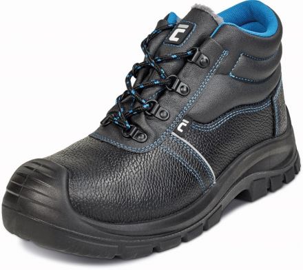 RAVEN XT S1 kotníková bezpečnostní obuv zimní - černá/modrá