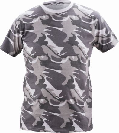 CRAMBE tričko šedá camouflage
