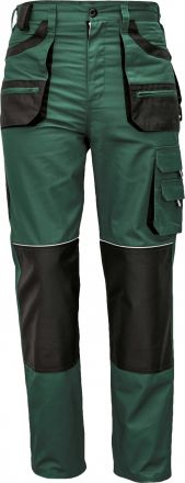 CARL BE-01-003 kalhoty zelená/černá
