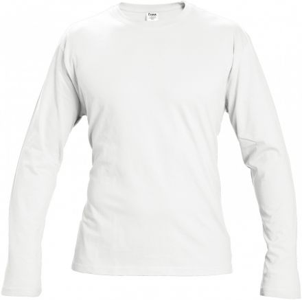 CAMBON tričko s dlouhým rukávem bílá