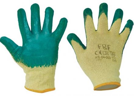 DIPPER LIGHT HS-04-002 rukavice máčené - latex