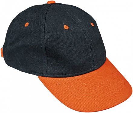 EMERTON čepice černá/oranžová