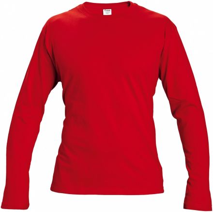 CAMBON tričko s dlouhým rukávem červená