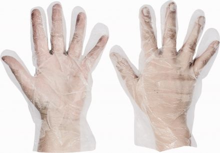DUCK HG rukavice jednorázové - polyethylen