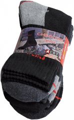 CHERTAN ponožky (3v1 - šedá, antracit, černá)