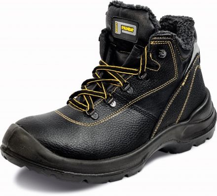 ORSETTO S3 kotníková bezpečnostní obuv zimní - černá/žlutá