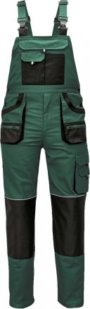 CARL BE-01-004 kalhoty s laclem zelená/černá