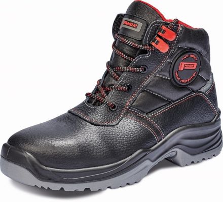 RITMO S3 kotníková bezpečnostní obuv - černá/červená