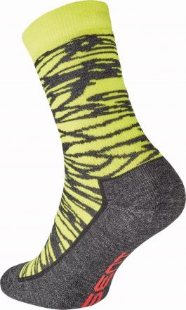 OTATARA ponožky černá/žlutá