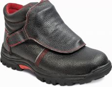 STEELER WELDER S3 kotníková bezpečnostní obuv - černá/červená