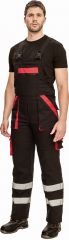MAX WINTER REFLEX kalhoty s laclem černá/červená