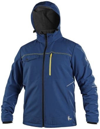 CXS STRETCH softshellová bunda tmavě modrá