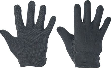 BUSTARD BLACK rukavice povrstvené - PVC