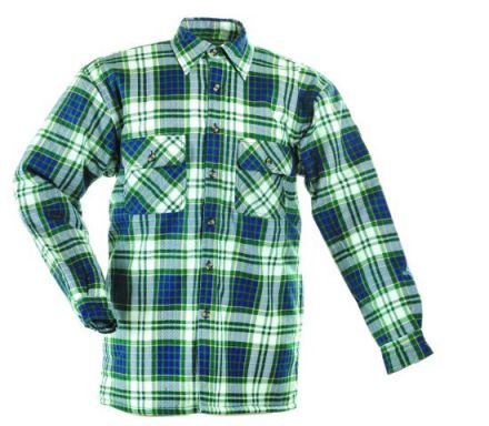 LUGARNO pracovní košile modrá/zelená