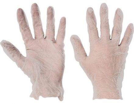 RAIL rukavice jednorázové - vinyl