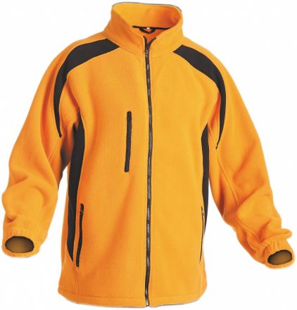 TENREC pracovní fleece bunda oranžová/černá