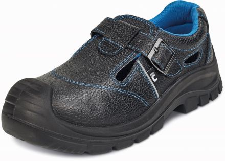RAVEN XT O1 sandál pracovní - černá/modrá