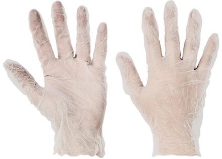 BOORNE rukavice jednorázové - vinyl