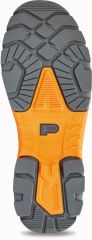 TECTOR S3 poloholeňová bezpečnostní obuv - černá/oranžová